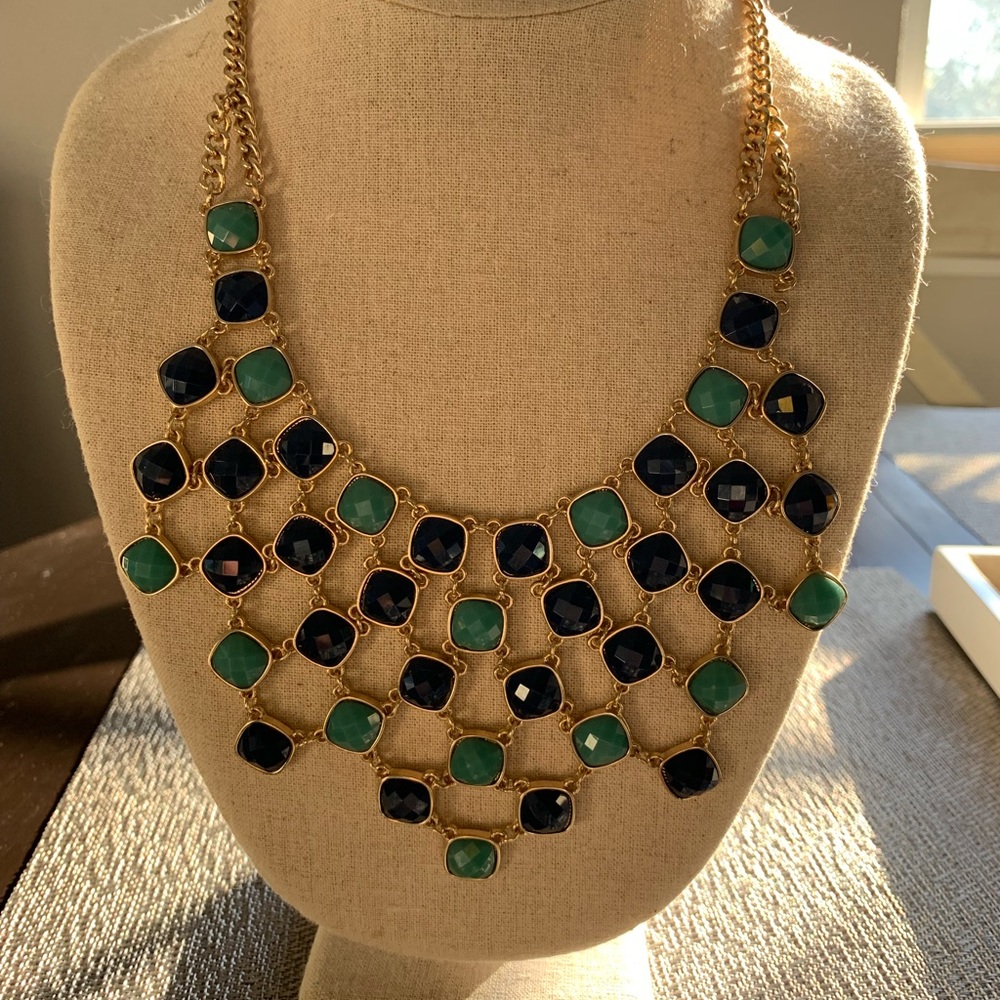 Pixley Monet Mini Facet Bib Necklace